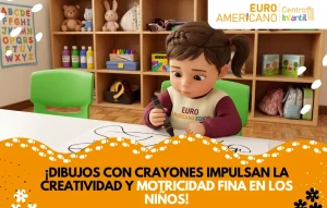 Lee más sobre el artículo <h1>¡Dibujos con crayones impulsan la creatividad y motricidad fina en los niños!</h1>